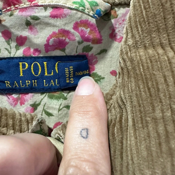 Rare Polo Ralph Lauren | Floral Canvas Barn Jacket | Small Petite - Picture 7 of 15